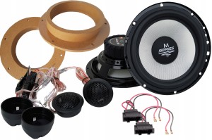 VW T5 Audio System M165EVO +25% mocy 165mm