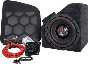 Audi A6 C7 AVANT Subwoofer w boczek Audio System R08EVO M-400.1MD