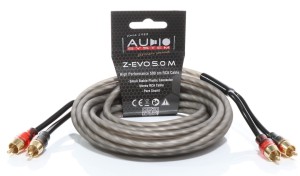 Audio System Z-EVO 5.0m Kabel RCA CHINCH Twisted +Ekran OFC 500cm