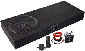 Płaski sub aktywny Audio System AX10DC4 GDF10-2 M-400.1MD