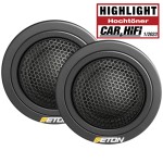 ETON CSX28P Tweetery klasy HiFi kopuła 28mm komora rezonansowa