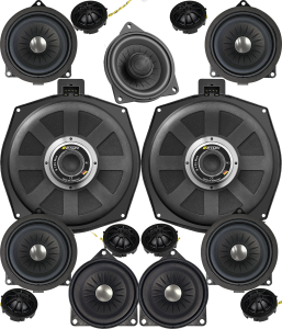 Harman Kardon upgrade Eton BMW B100W 16-drożny TOTALNY SYSTEM Plug-n-Play BMW G20 G21 G22 G23 G05 G06