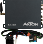 VW Golf VII 7 T-ROC T-CROSS Touran 2 Axton A544DSP 10-kan. DSP 4 kan. wzmacniacz HQ Audio Streaming (1)