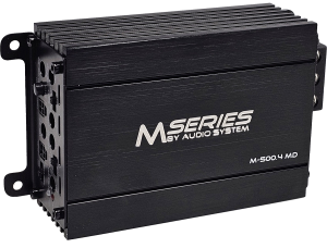 Audio System M-500.4MD mikroWzmacniacz 4x 75/125W RMS 250W Mostek