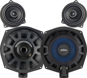 Axton 3-drożny 200mm ATS-B101X COAX + ATS-BSUB4 BMW E90 F10 E81 E82 E87 itp przód lub tył