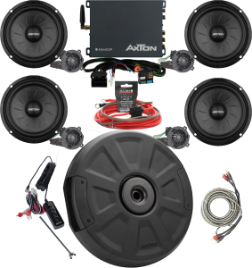 VW Golf VII 7 pełny system ETON UG VAG 150 VAG25 SUBWOOFER DSP
